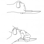 Adapté pour une utilisation à deux mains